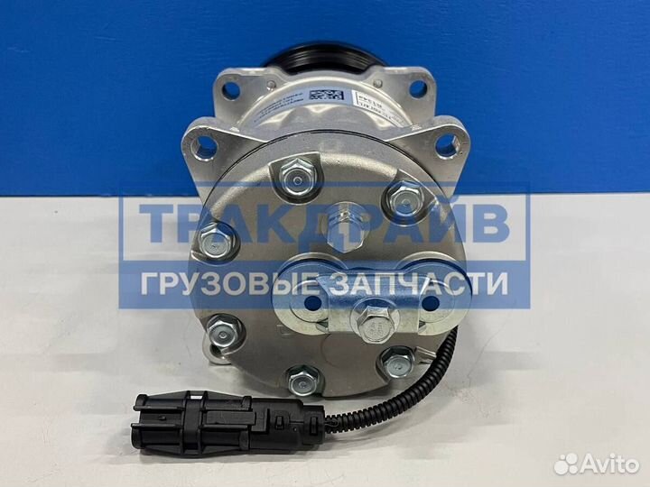 Компрессор кондиционера Хово Т5Г двигатель Мс07