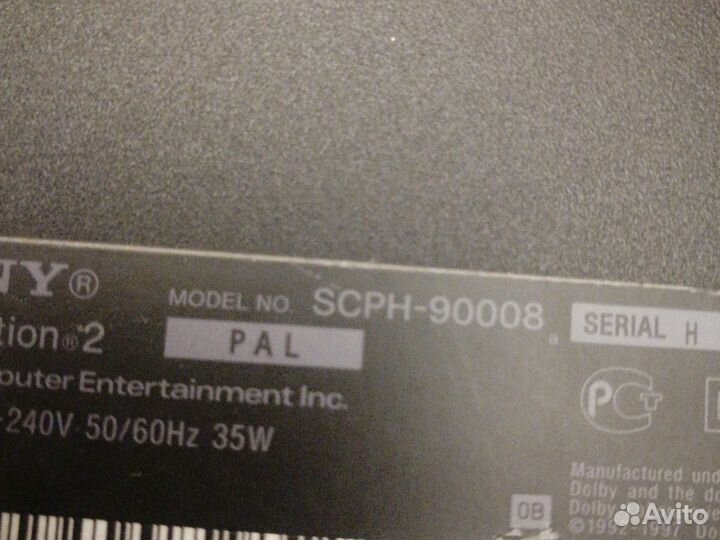 Игровая приставка sony playstation 2