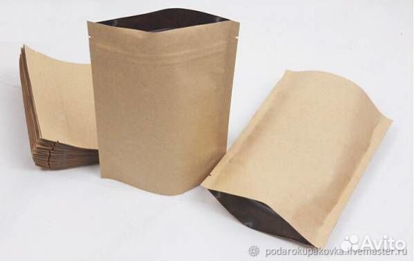 Крафт пакеты дой пак закрытые
