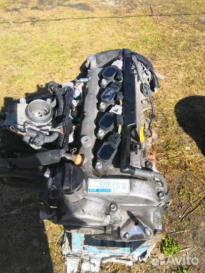 Двигатель б/у на Toyota Vitz 2009 год
