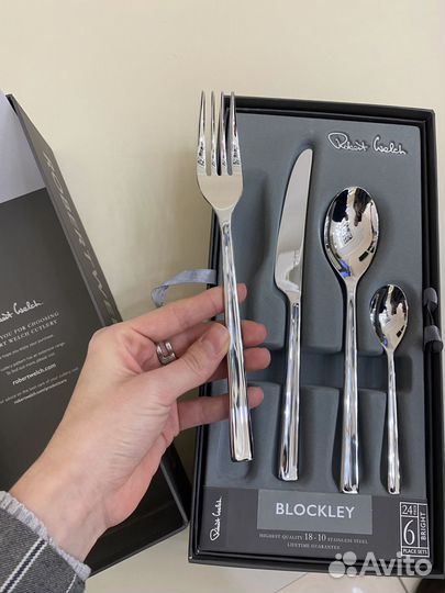 Набор столовых приборов, 6 персон, 24 пред. Англия