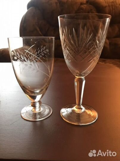 Рюмки бокалы времён СССР