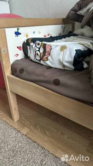 Детская кровать с матрасом от 3 до 12 лет