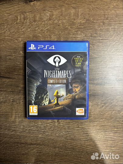 Little Nightmares диск с игрой для PS4