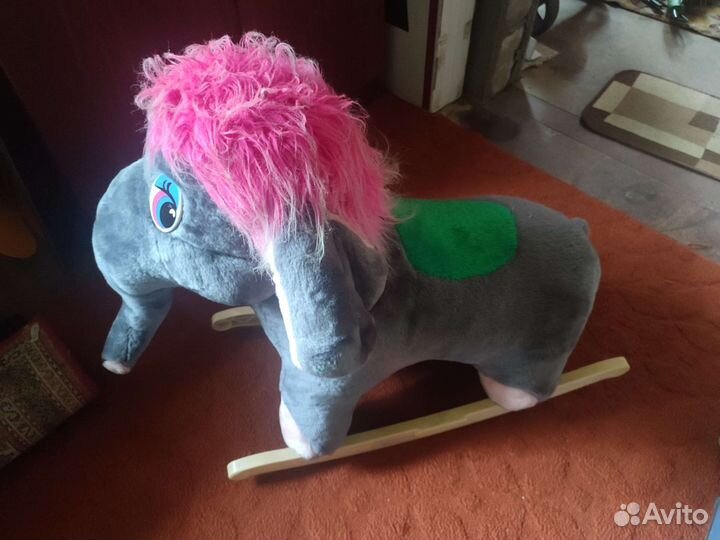 Детская качалка слон