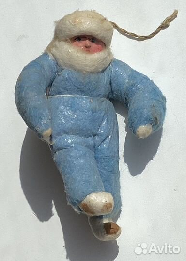 Ватные елочные игрушки СССР