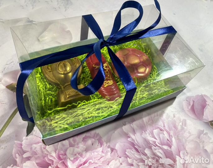 Шоколадный набор в подарок тренеру, спортсмену