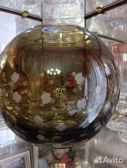 Ваза Богемия времён СССР