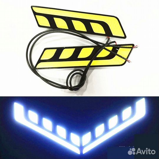 Дневные Ходовые Огни. дхо. Диоды.30 Ватт