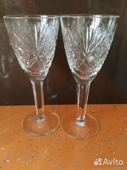 Хрустальные рюмки СССР