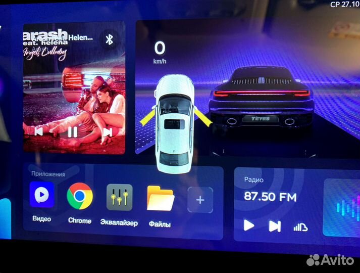 Магнитола Teyes CC3 4/64 для Ниссан Кашкай