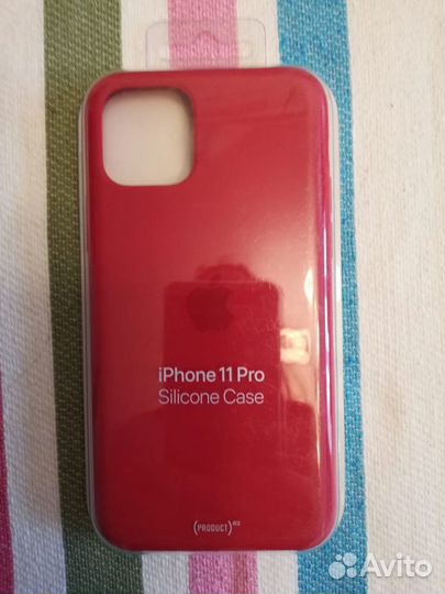 Оригинальный силиконовый чехол для iPhone 11pro