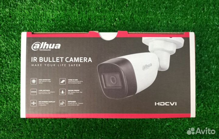 Видеокамера 2Мп dahua DH-HAC-HFW1200CP-0280