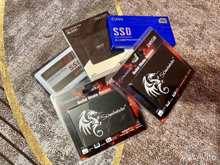 Разные SSD диски