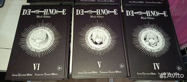 Новая манга Тетрадь Смерти комплект 6 томов