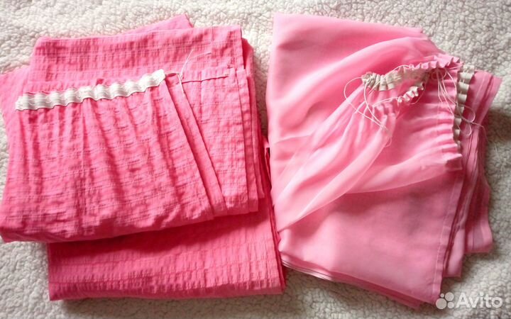 Тюль (вуаль) розовый (ш3м*в2,5м)