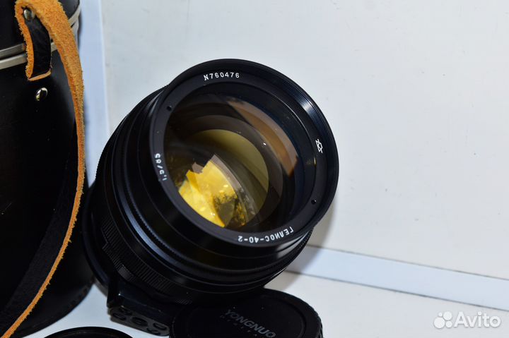 Гелиос 40-2 85mm f/1.5 Черная версия Супер Боке