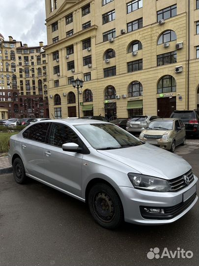 Volkswagen Polo 1.6 AT, 2016, 91 250 км