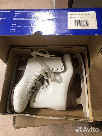 Коньки фигурные 34 размер