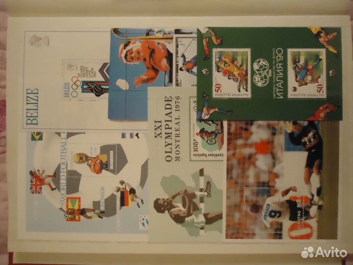 Чистые блоки на тему спорт