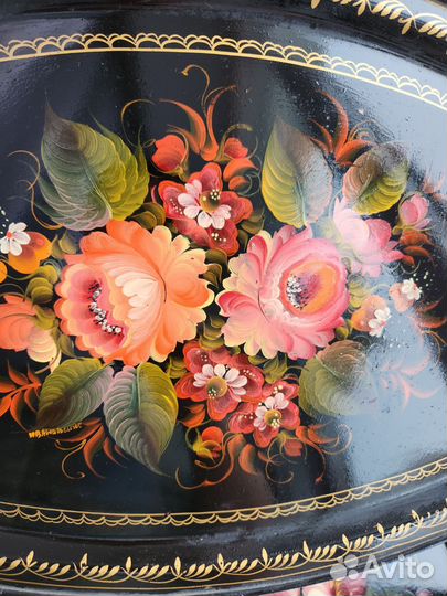 Красивые Расписные Подносы, СССР