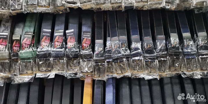 Ремни мужские экокожа в ассоортименте