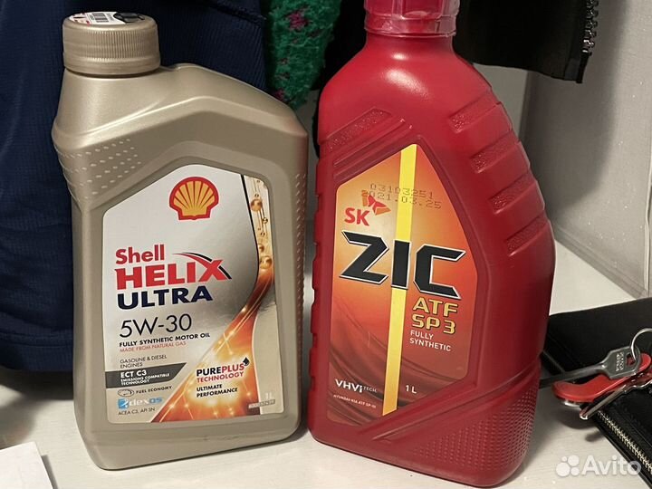 Масло Shell Helix Ultra 5w30