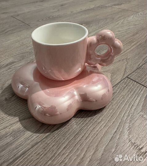 Чашка с блюдцем