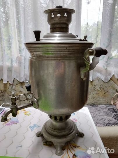 Самовар на дровах СССР