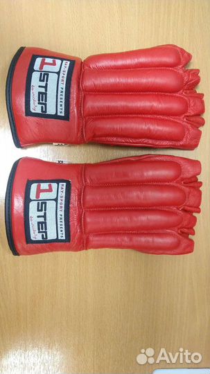 Снарядные перчатки (шингарды), кожа натуральная