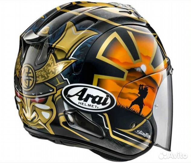 Шлем arai SZ-R VAS Pedrosa Spirit Gold