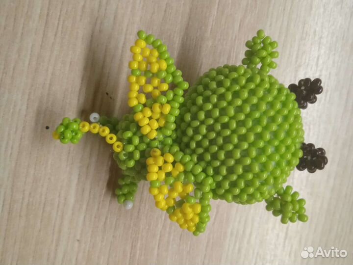 Дракон из бисера