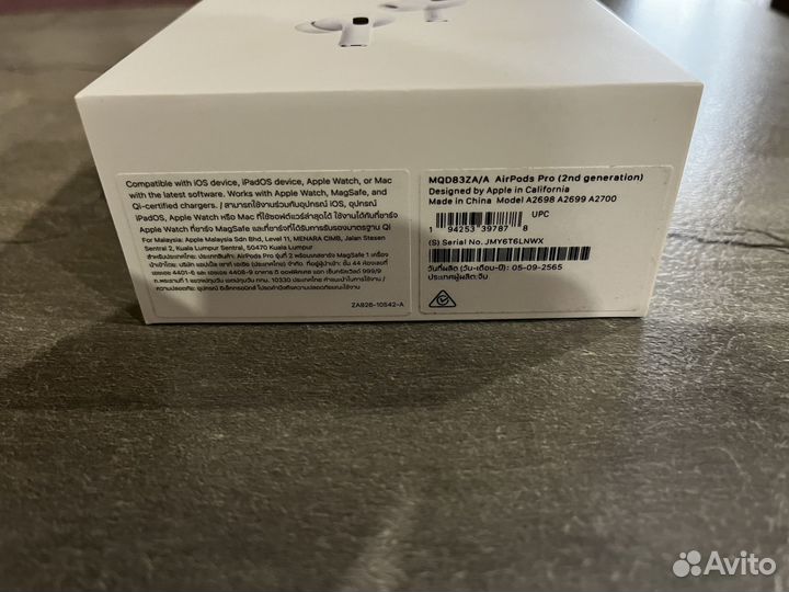 Airpods pro 2 оригинальные