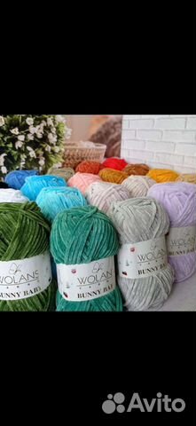 Плюшевая пряжа Wolans banny baby