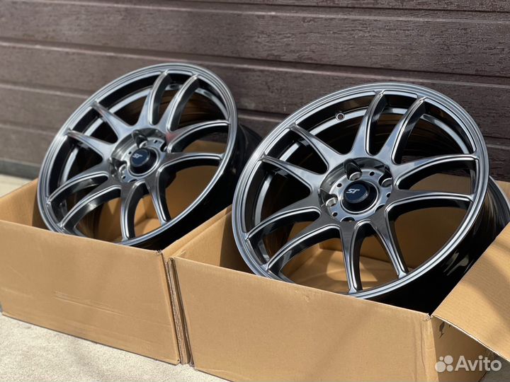 Диски Work Kiwami R17 5x114.3 хром тойота мазда