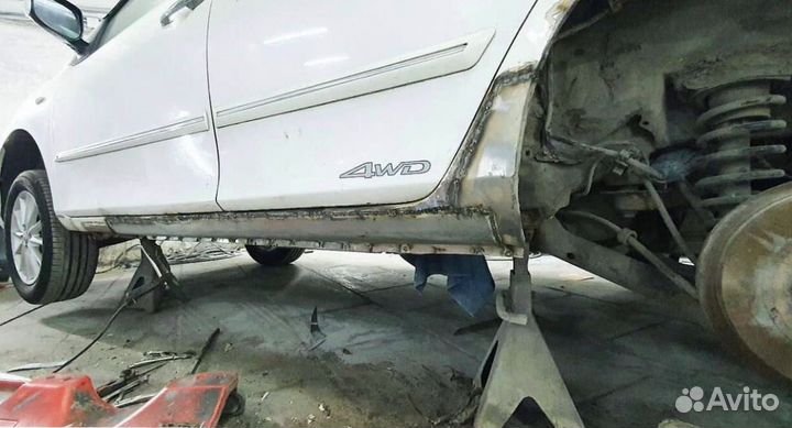 Пороги Toyota Land Cruiser Cignus