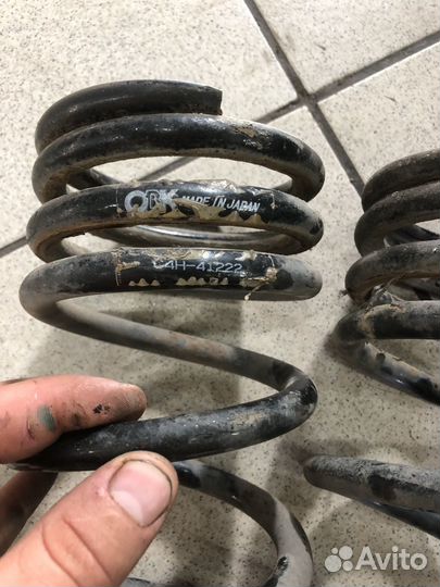 Задние пружины honda civic4d, si4d усиленные