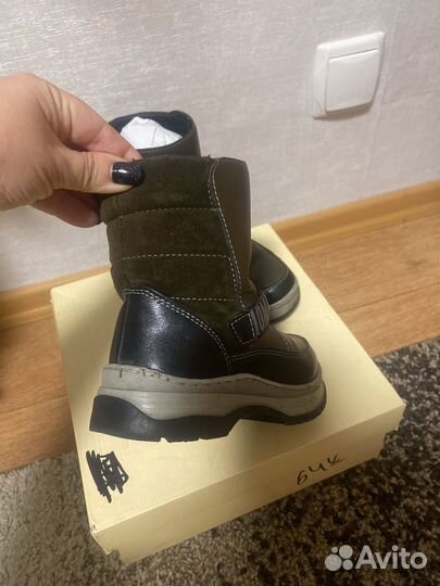 Ботинки детские 28 размер