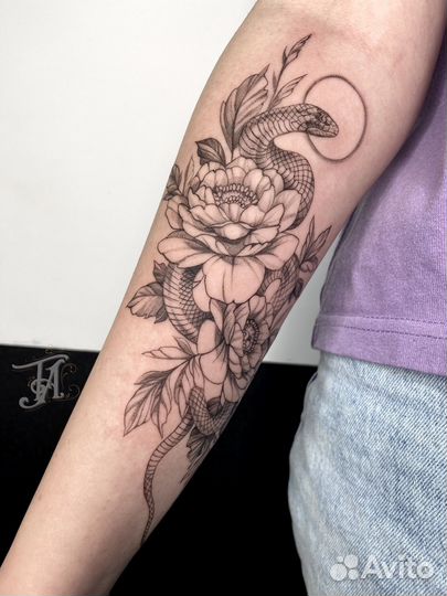 Художественная татуировка, перекрытие тату