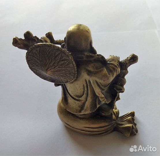 Будда Хотэй - Китайская статуэтка из Бронзы ru*634