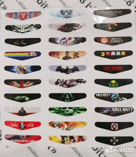 Наклейки для геймпада Sony PS4