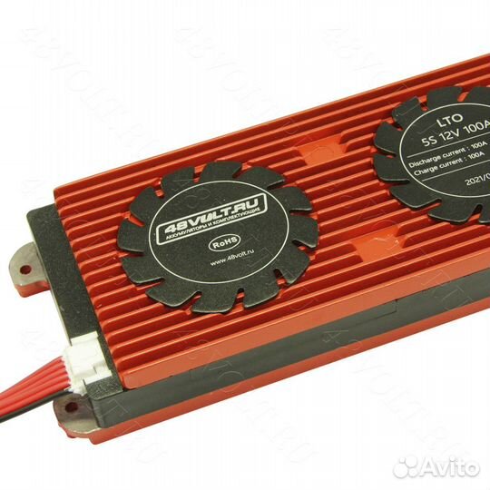BMS LTO 5S 12V 100A симметрия