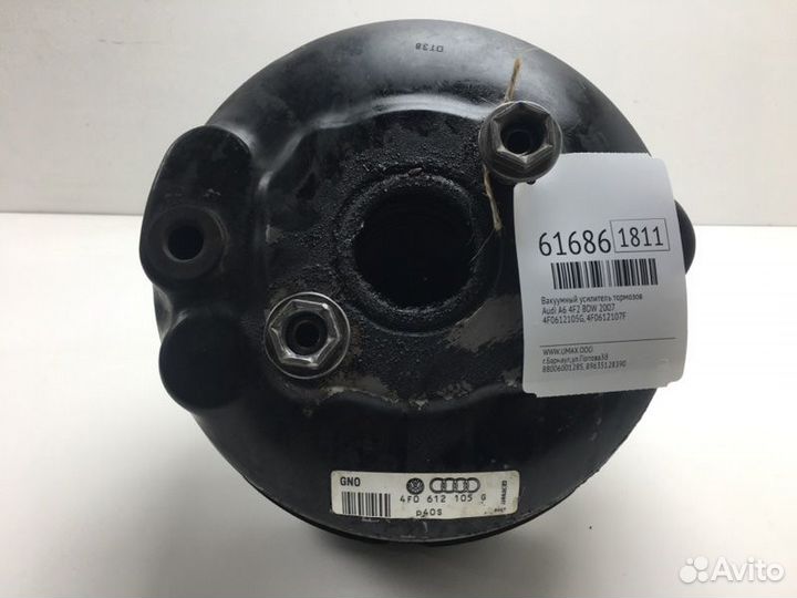 Вакуумный усилитель тормозов Audi A6 4F2 BDW 2007