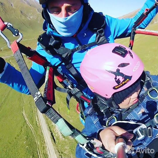 Полет на Параплане. Пятигорск и Чегем