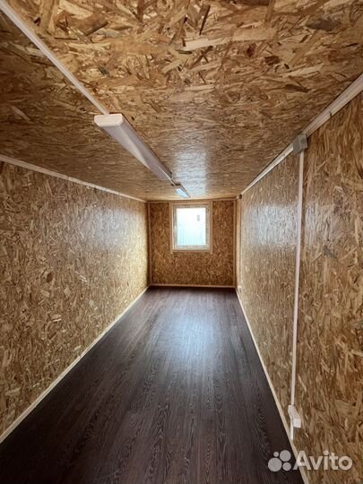 Бытовка новая вагончик бк-2 в osb с тамбуром