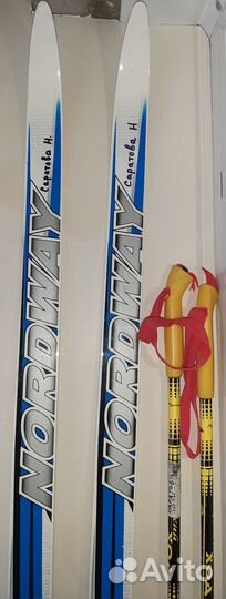 Беговые лыжи детские юниорские