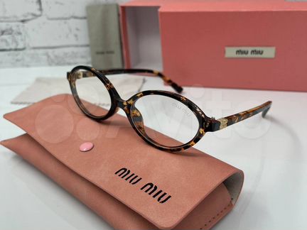 Очки имиджевые женские miu-miu