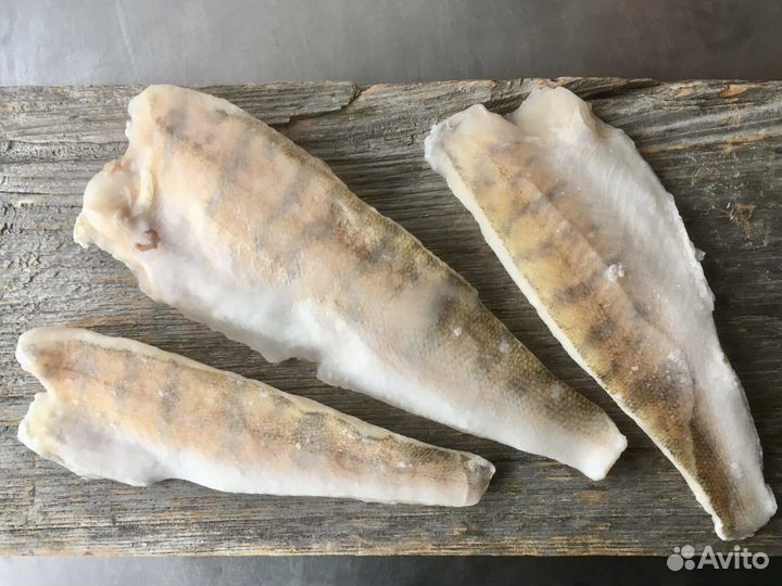 Филе судака на шкуре 200-400гр свежемороженое 10кг