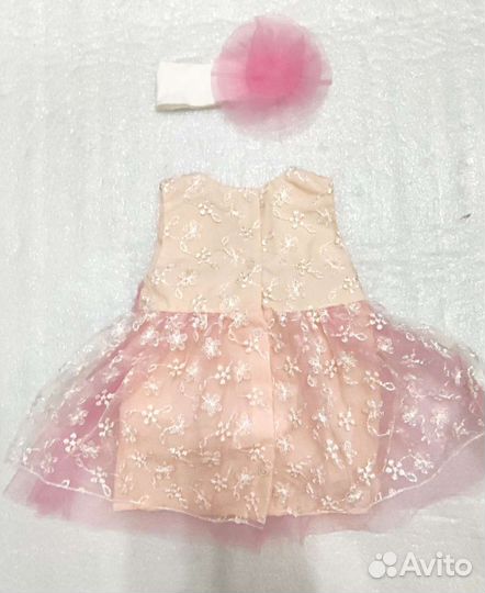 Детское нарядное платье новое