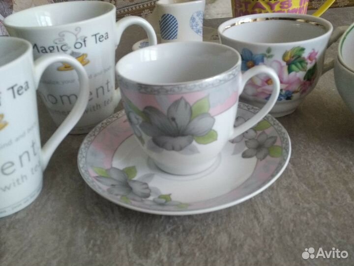 Чашка с блюдцем СССР